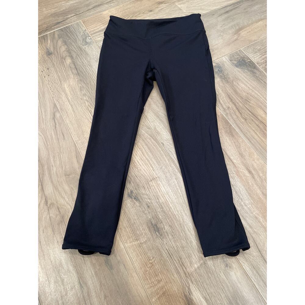 Free People Movement Black Cropped Athleisure Leggings Size Small